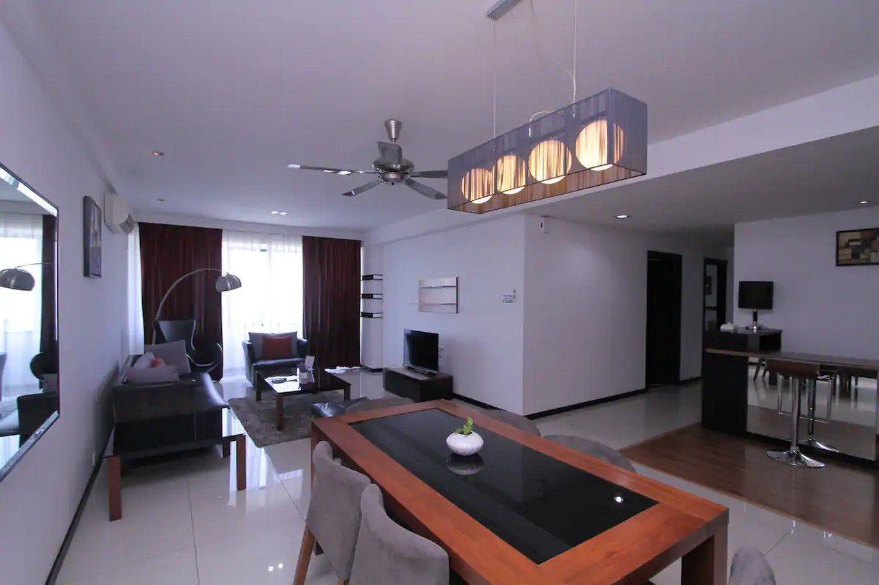 Likas Square Apartment Hotel Kota Kinabalu Zewnętrze zdjęcie